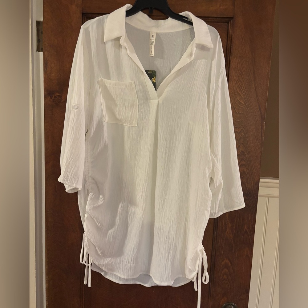 Blooming Jelly Bathing Suit Cover Up